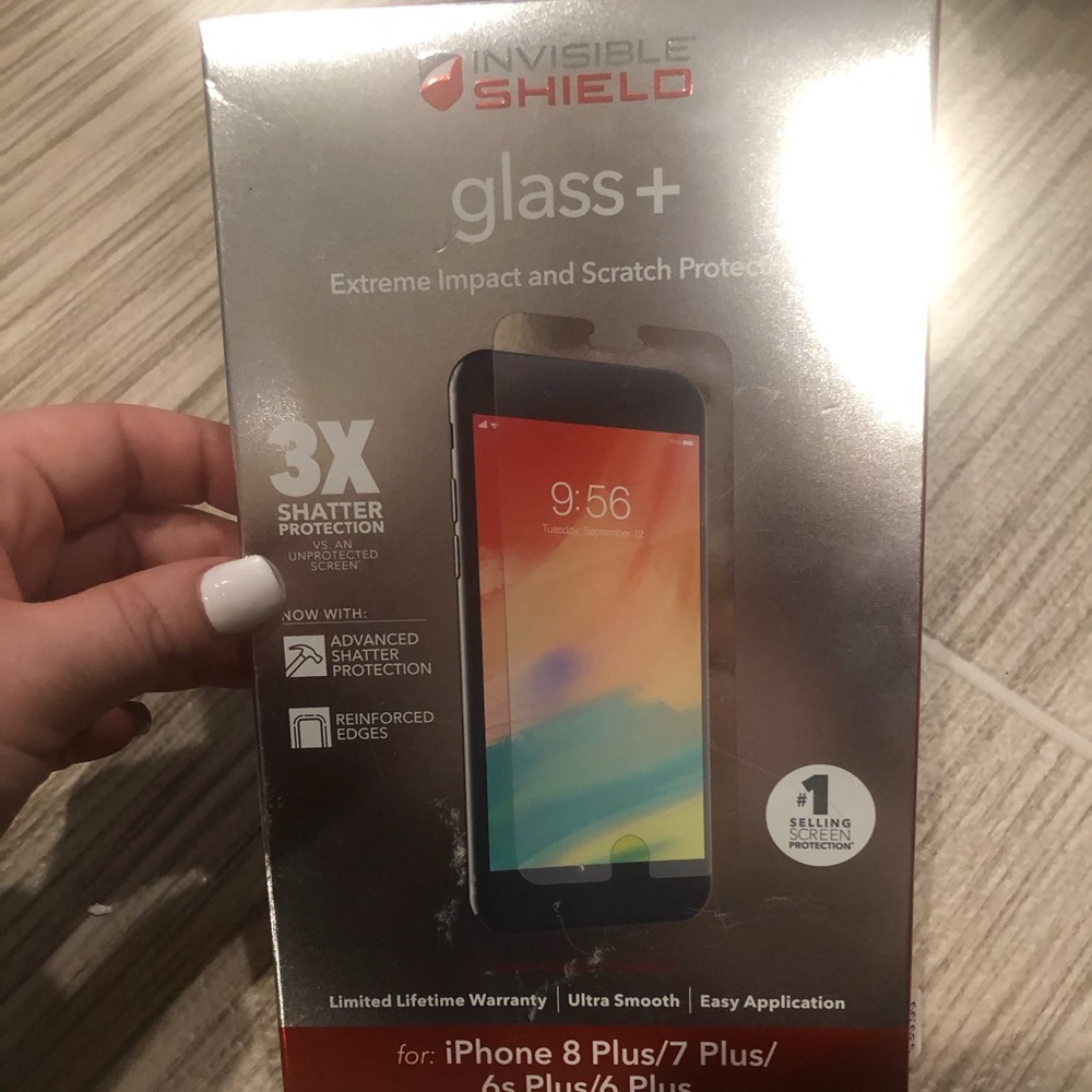 Invisible shield screen protector